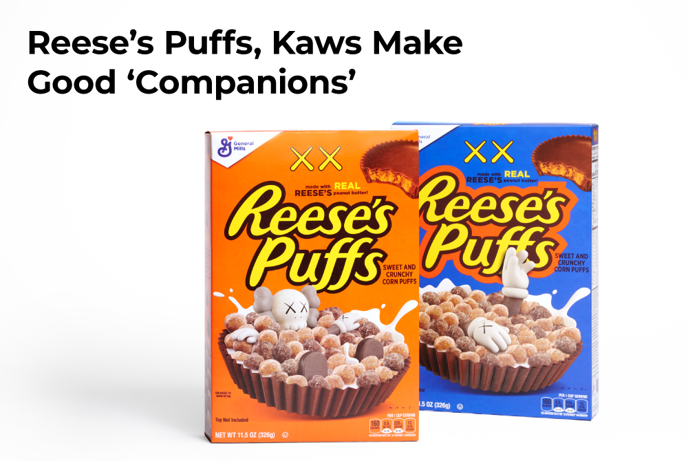 News Reese’s Puffs, Kaws Make Good